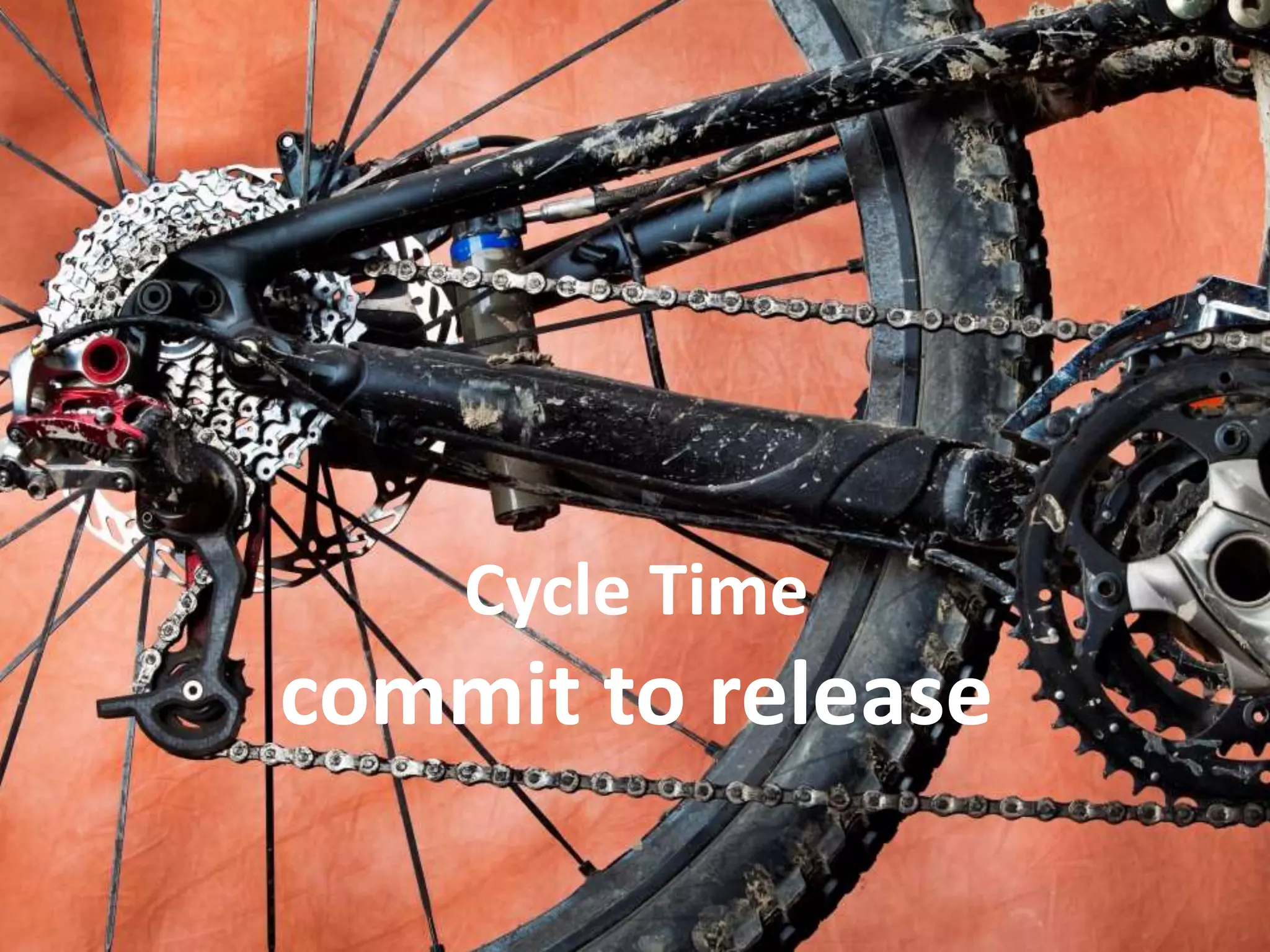 Cycle Time
commit to release
 