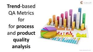 Trend-based
QA Metrics
for
for process
and product
quality
analysis www.qaexperts.pro
 