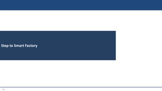 10
Step to Smart Factory
 