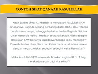 Hiasan peribadi qanaah Tingkatan 3