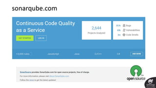 sonarqube.com
 