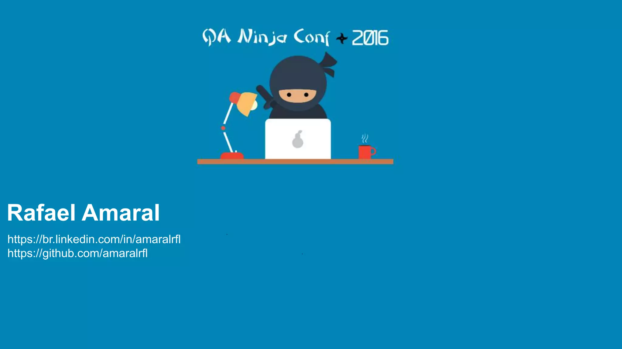 Rafael Amaral
https://br.linkedin.com/in/amaralrfl
https://github.com/amaralrfl