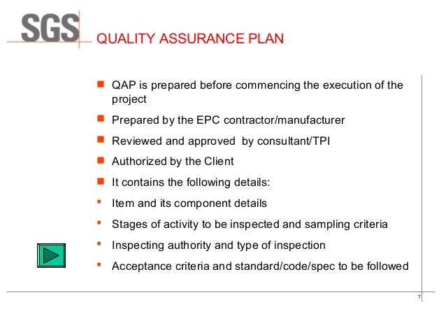 Quality Control Quality Assurance Of Ms Pipeline