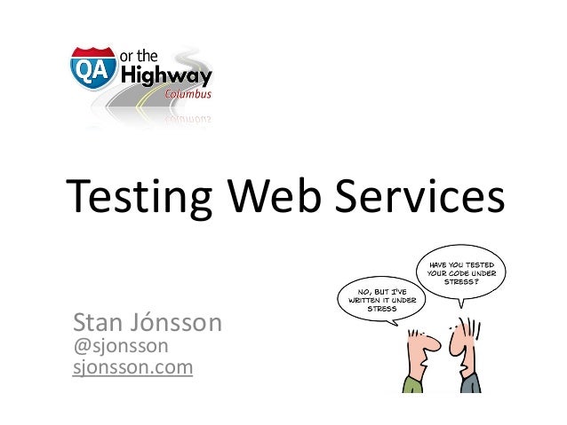 web services testing