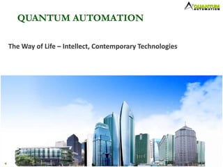 QUANTUM AUTOMATION The Way of Life – Intellect, Contemporary Technologies 