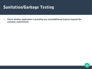 Garbage Testing In Software Testing QA Process Overview | ODP