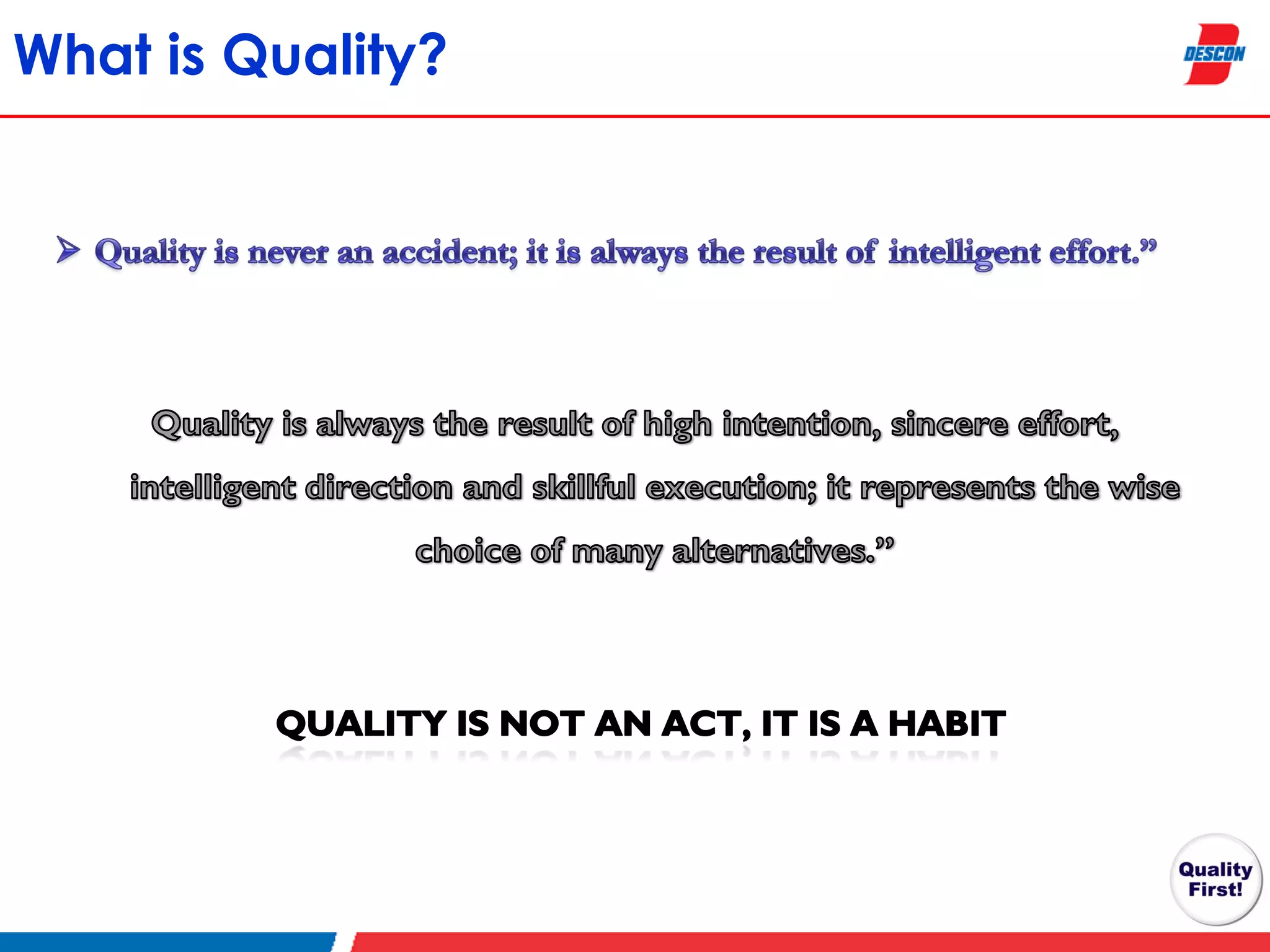 What is Quality?

 