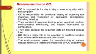 Quality assurance and quality management concepts. | PPTX
