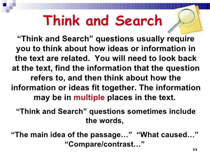 think and search question examples Reading-dummy odss osslt prep.