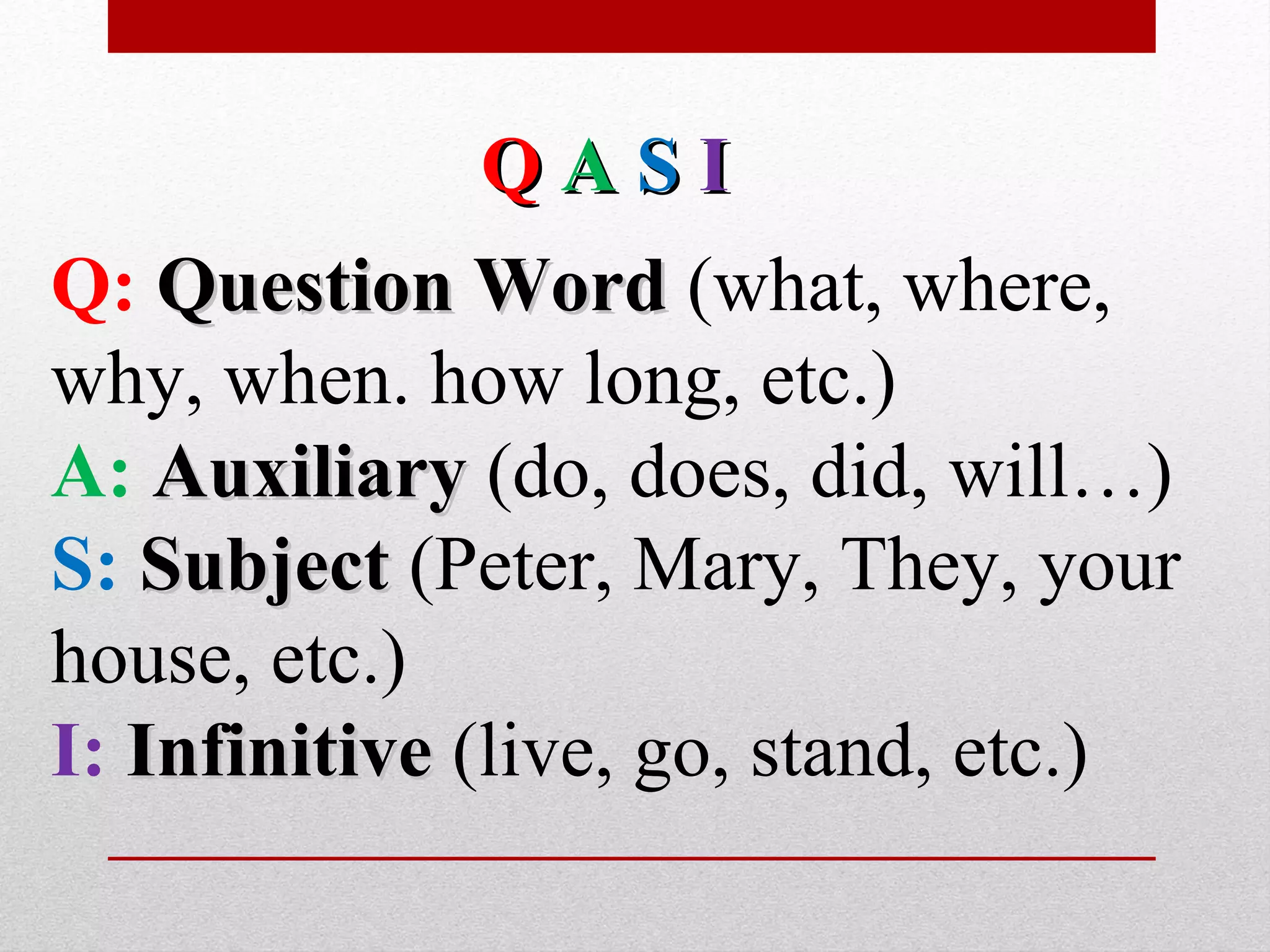 QASI | PPT