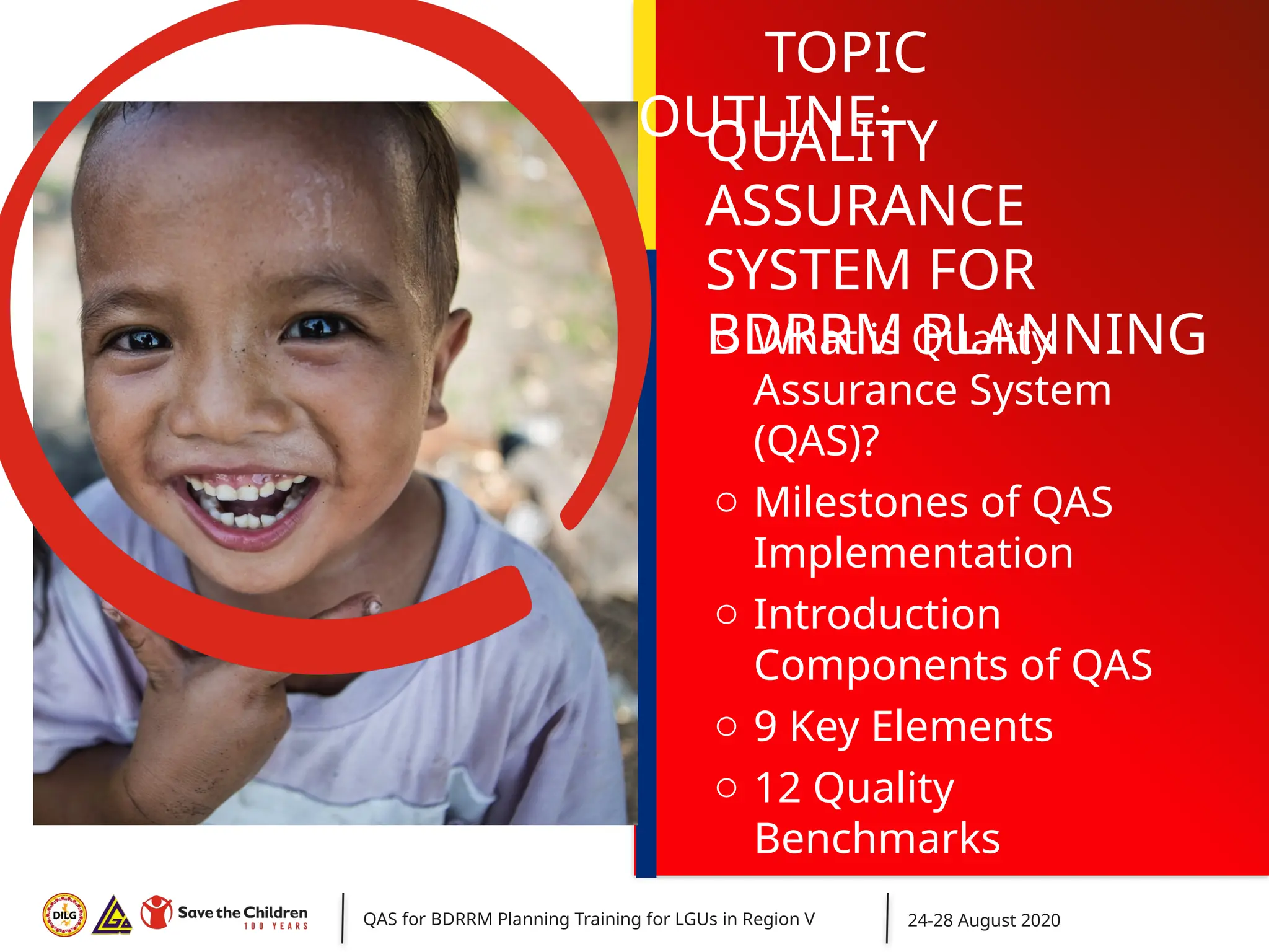 Quality Assurance System for Barangay DRRM Plan | PPTX