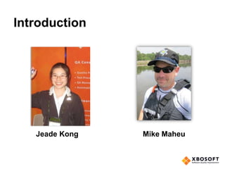 Introduction
Jeade Kong Mike Maheu