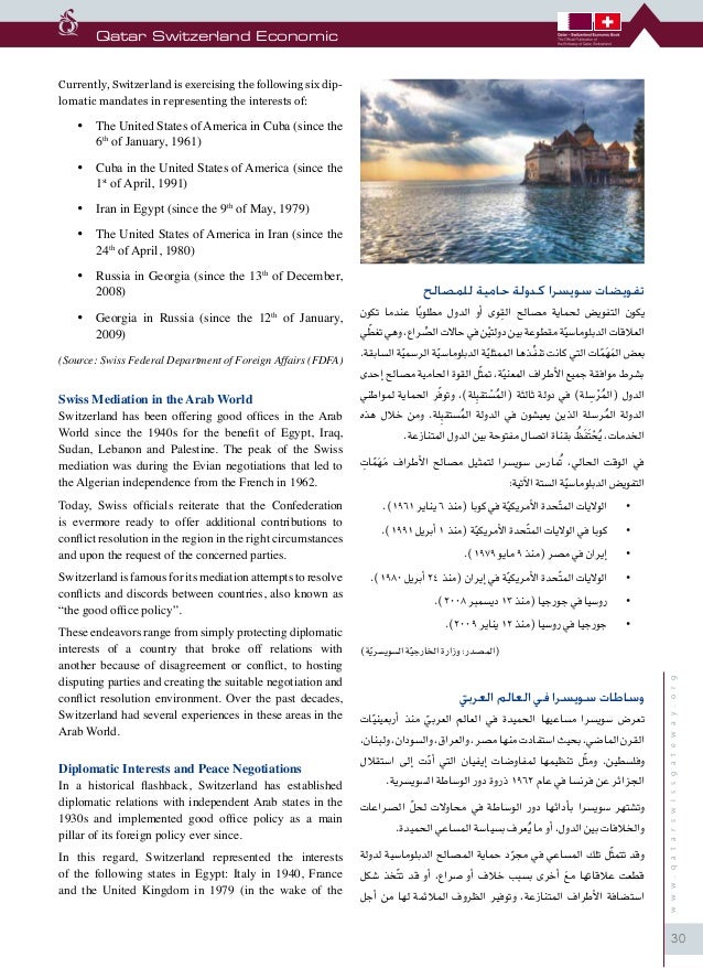 Qatar Switzerland Economic Book 2016