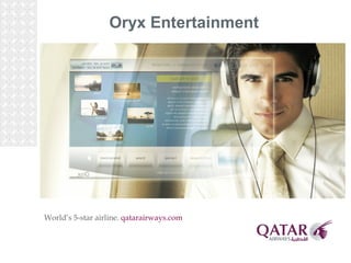 World’s 5-star airline.  qatarairways.com 