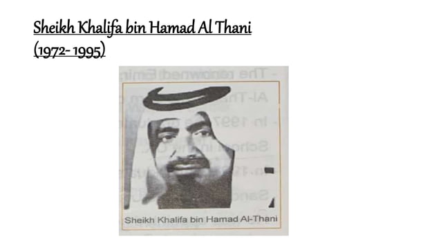 Qatar history al thani family- updated | PPTX
