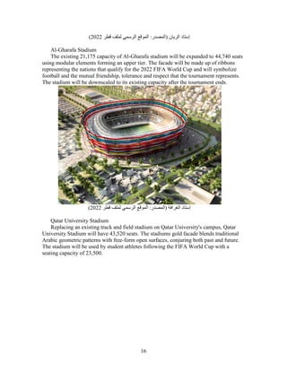 Qatar Stadiums - English | PDF