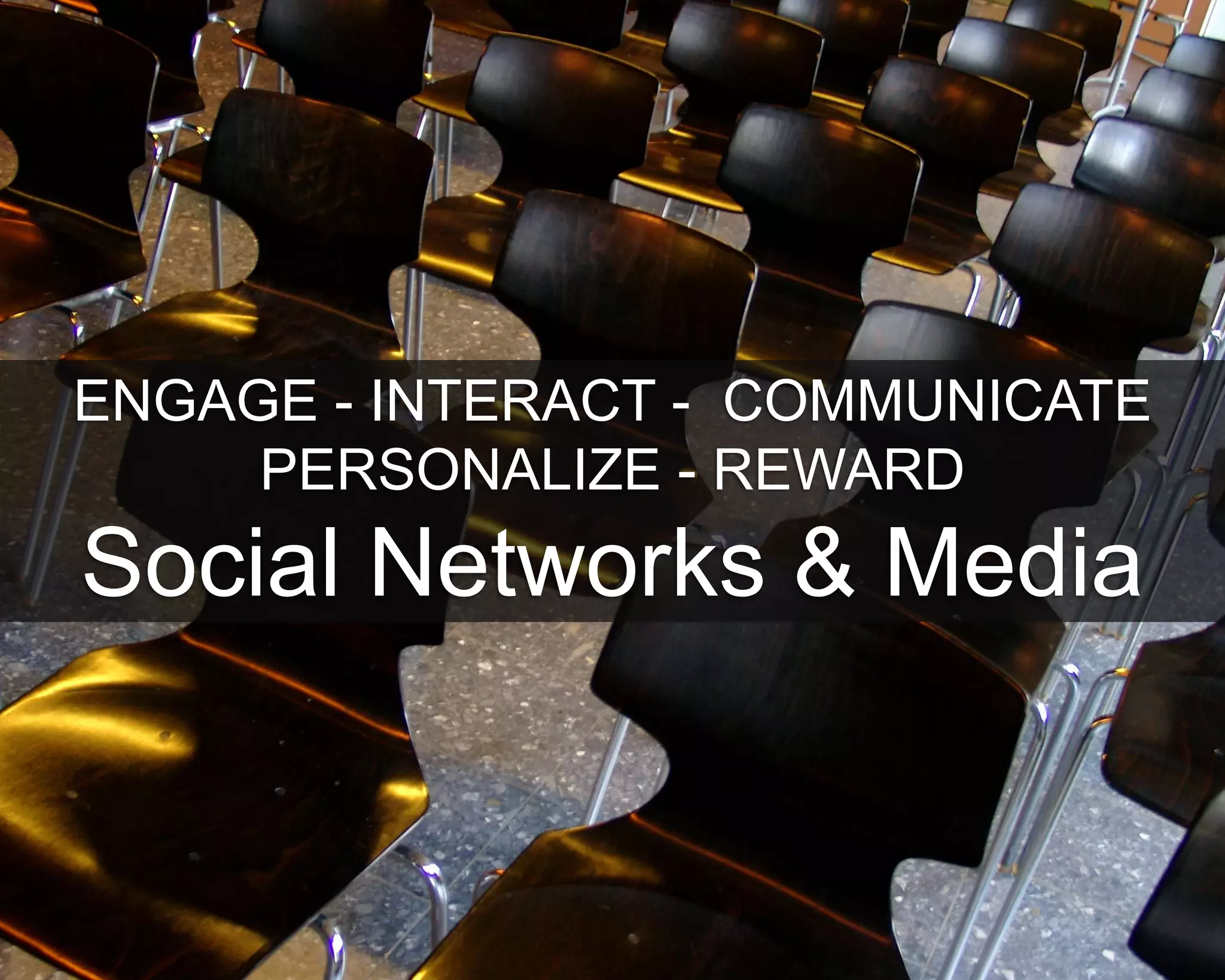 ©Copyright 2012 QA Technologies, Inc. All rights
Reserved. ©Copyright 2012 QA Technologies, Inc. All rights Reserved.
ENGAGE - INTERACT - COMMUNICATE
PERSONALIZE - REWARD
Social Networks & Media
 