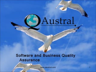Software and Business Quality Assurance www.qaustral.com 
