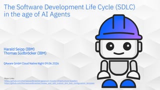 The Software Development LifeCycle (SDLC) in the age of AI Agents | PDF