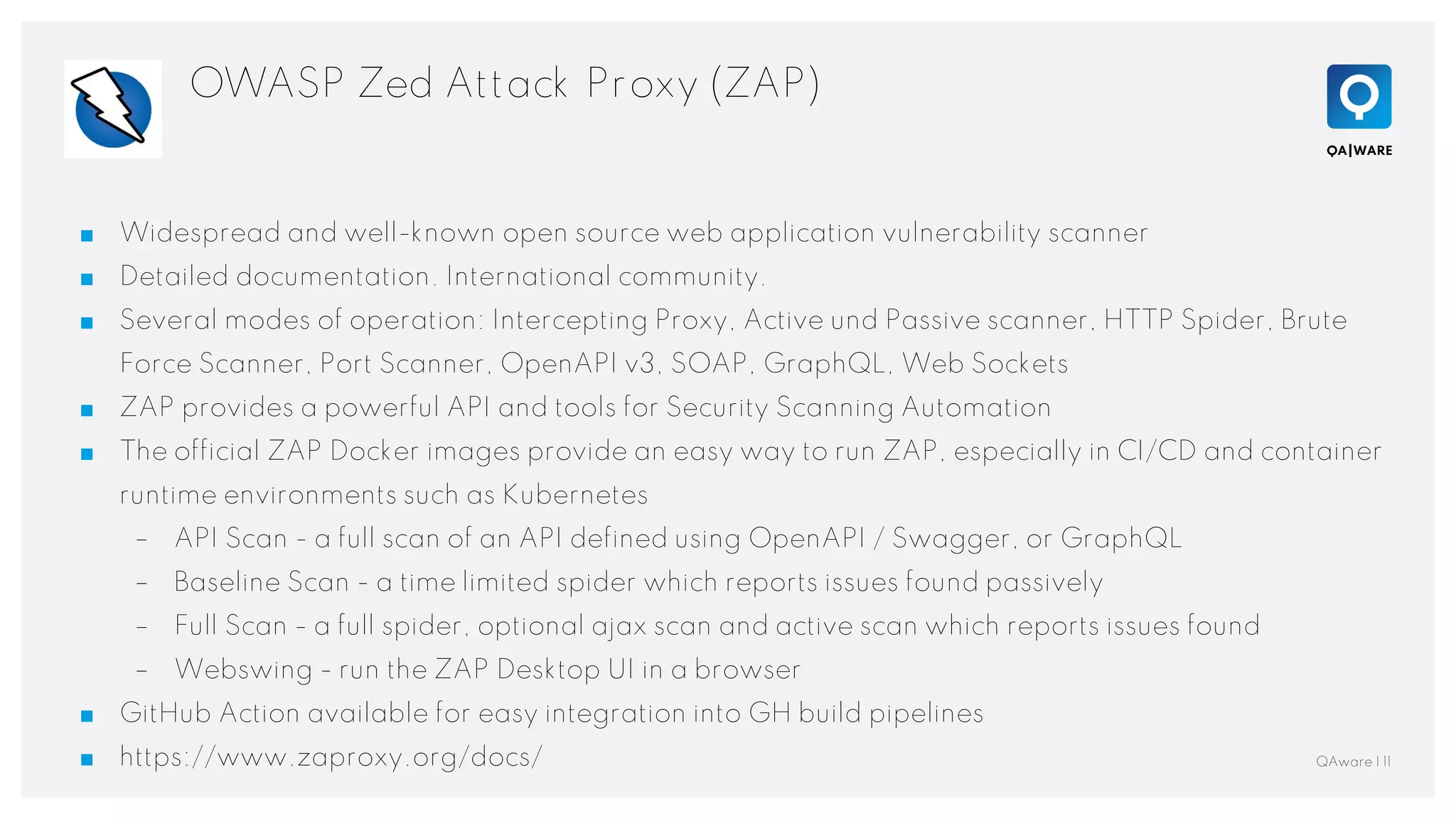 Kontinuierliche Sicherheitstests für APIs mit Testkube und OWASP ZAP | PDF