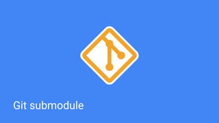 Git submodule
 