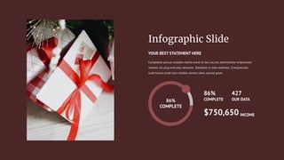 86%
COMPLETE
OUR DATA
427
COMPLETE
86%
$750,650 INCOME
YOUR BEST STATEMENT HERE
Completely pursue scalable charity event to bes success administrate empowered
markets via plug-and-play networks. Standards in web readiness. Energistically
scale future-proof core reliable normal views special good.
 