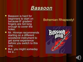 Band Instrument Presentation | PPT