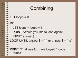 Qbasic notes | PPT