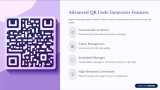 Modern URL Shortening & QR Generation with – QbitURL | PDF