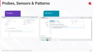 Probes, Sensors & Patterns
25
#QAir | Webinar on ServiceNow CMDB, Discovery | QBrainX
Sensors
Probes
 
