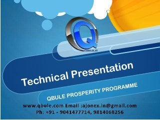 Qbule Advertising and Marketing Solutions Limited PPT (9041477714)