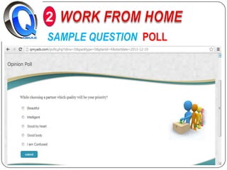 2
SAMPLE QUESTION POLL

 