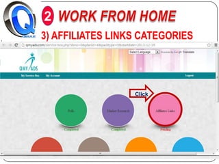 2
3) AFFILIATES LINKS CATEGORIES

Click

 