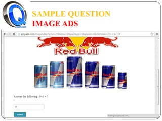 SAMPLE QUESTION
IMAGE ADS

 
