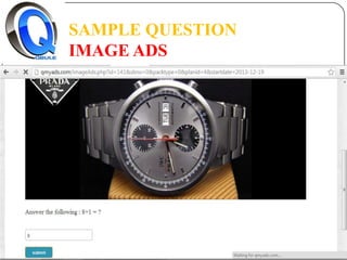 SAMPLE QUESTION
IMAGE ADS

 
