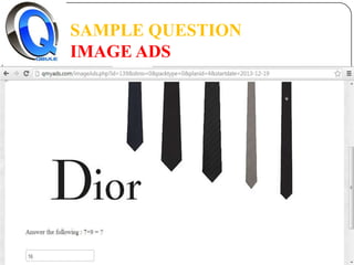 SAMPLE QUESTION
IMAGE ADS

 