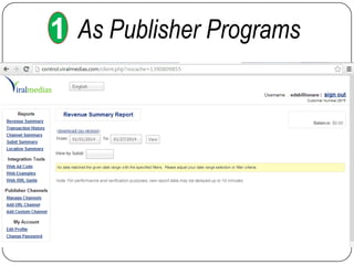 1 As Publisher Programs

 
