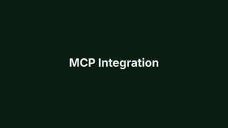 MCP Integration
 