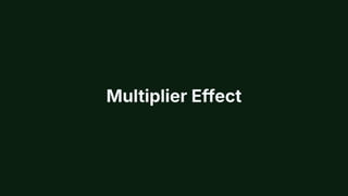 Multiplier Effect
 