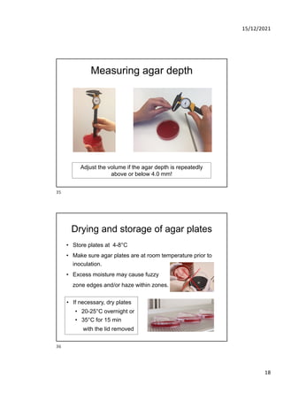 Quality control of susceptibility testing (Part 1)