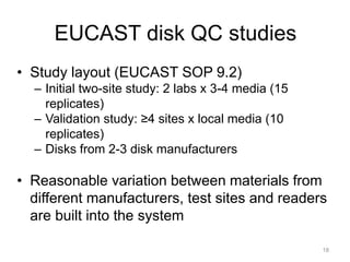 Quality control of susceptibility testing (Part 2)