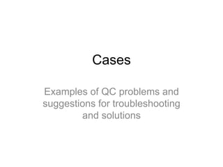 Quality control of susceptibility testing (Part 2)