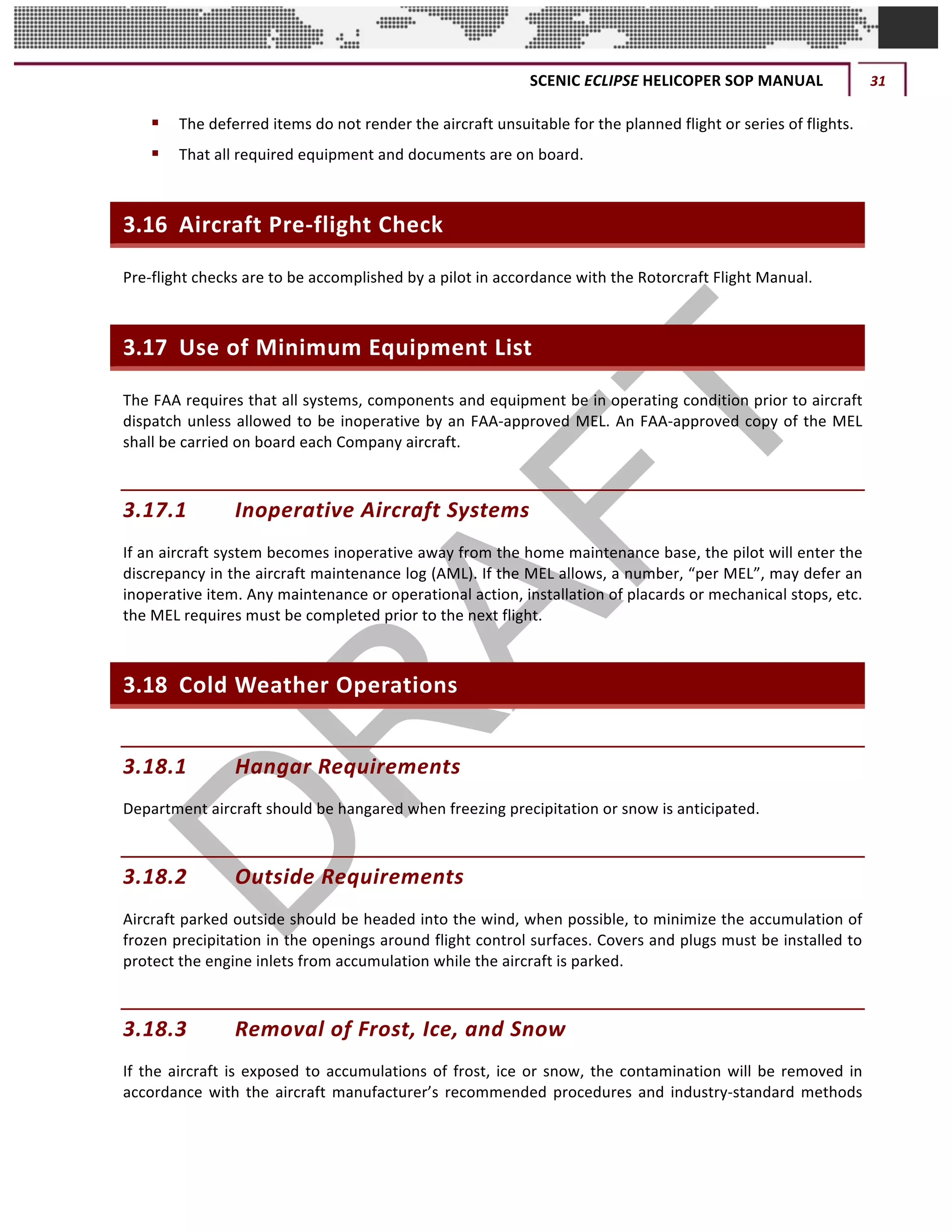 Standard Operating Procedures Manual | PDF | Air Travel | Travel Type