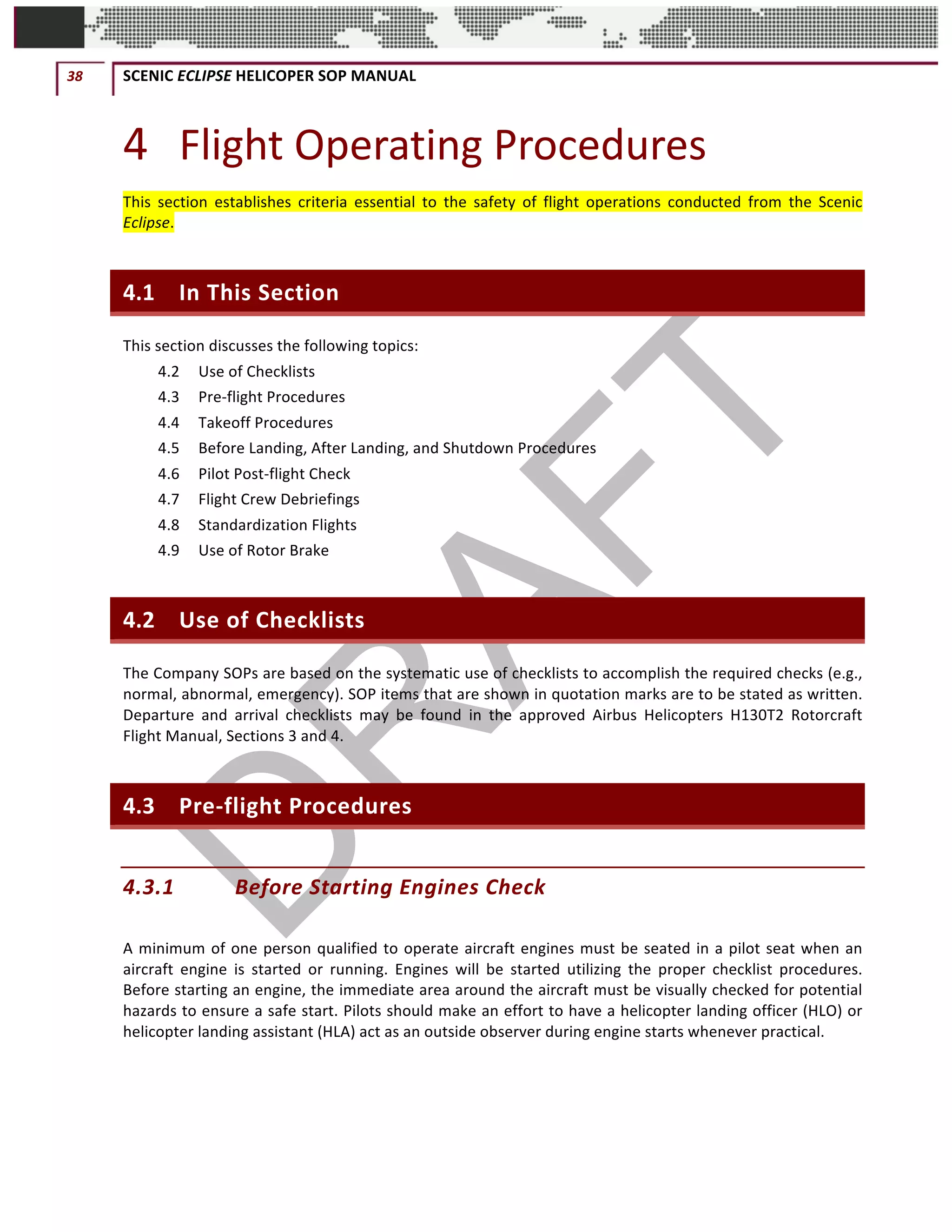 Standard Operating Procedures Manual | PDF | Air Travel | Travel Type