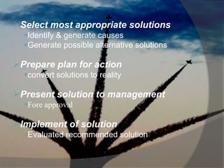 Roles and ResponsibilitiesCoordinator, who also acts as a facilitator, is an individual responsible for coordinating and directing the quality circles activities within an organization and carries out such functions as would make the operations of quality circles smooth, effective and self-sustainable.