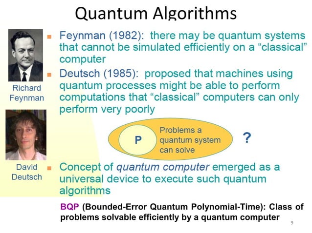 Fundamentals of Quantum Computing
