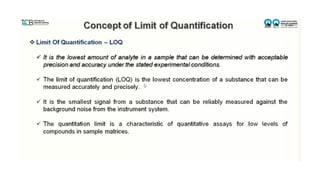 QCI Method Validation and Method Verification | PPTX