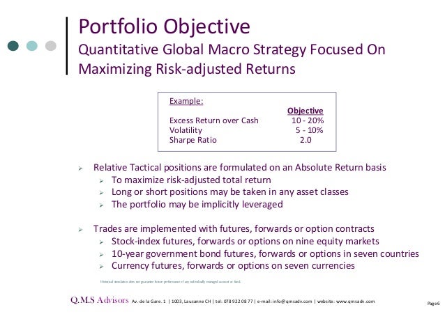 Global macro trading strategies