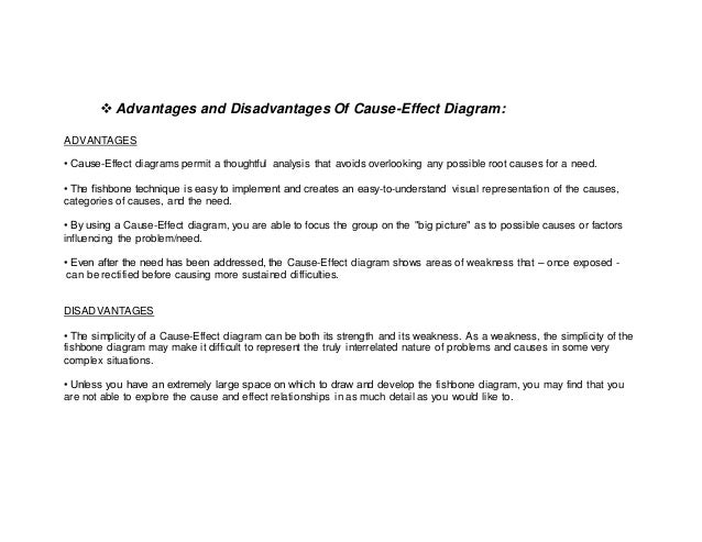 cause and effect visual