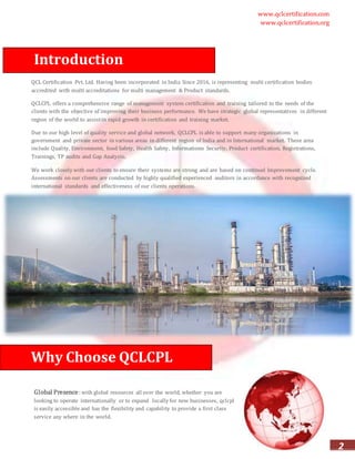 Qcl corporate profile | PDF